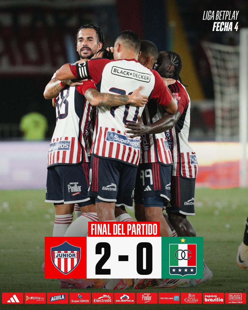 90’⌚▶️ |2-0| ¡FINAL!
@JuniorClubSa 🆚 Once Caldas 

#LigaBetPlayDimayor🏆
#VamosJunior