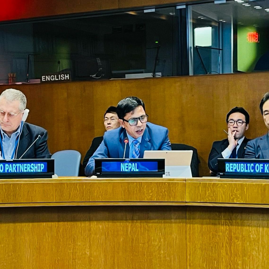 A new dev. cooperation policy is being formulated in consultation with dev. partners.

Head of IECCD, MOF, Nepal <a href="/dhaniramsharm20/">Dhani Ram Sharma</a>
informed successful completion of GPEDC mon. exercise. Result has provided valuable insights &amp; roadmap for enhancing effectiveness of dev. cooperation