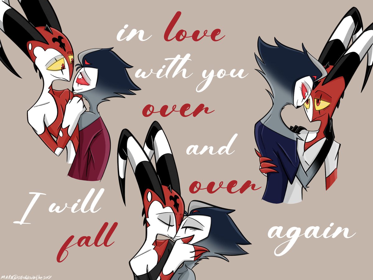 Had to color some doodles to say I’m back! 
#Stolitz #HelluvaBoss #HelluvaBossFanart