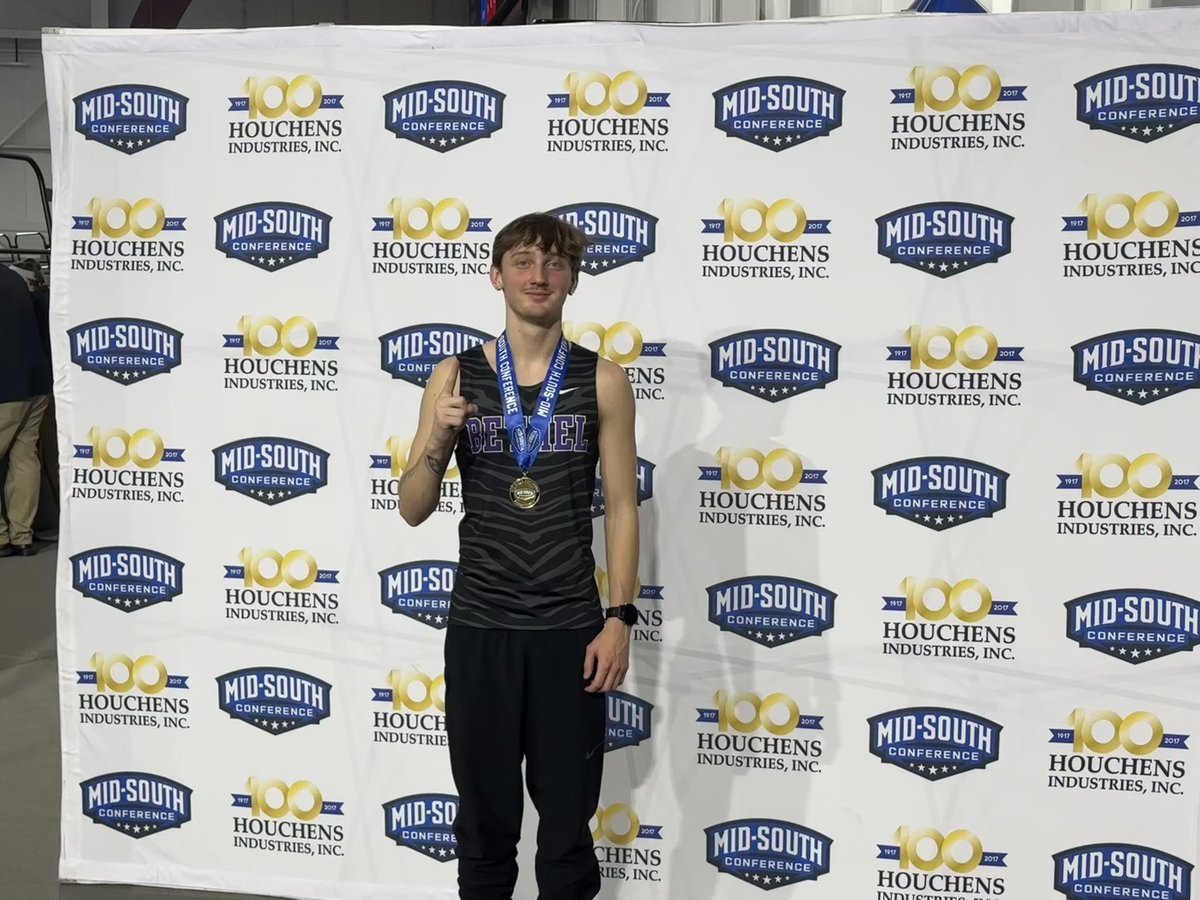 Conference Champion!!!
Indoor PR of 1:57.32 to win conference as a freshman! Outdoor up next 🙏