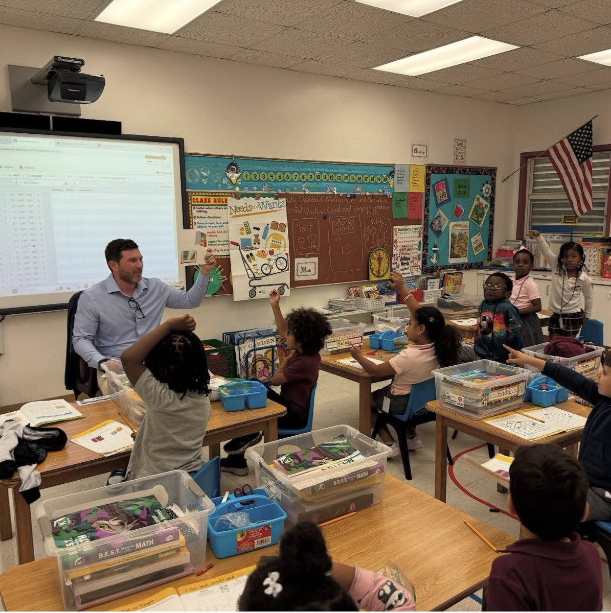 Today <a href="/ja_miami/">JA Miami</a> volunteers arrived <a href="/phyllisrmiller_/">Phyllis Ruth Miller Elementary School</a> to share with all K-5th students important appreciation to academics and long term aspirations, and the students were excited 🚀 #YourBestChoiceMDCPS <a href="/Ateacha_1/">Adam Brinson</a> <a href="/MDCPSCentral/">Central Region</a> <a href="/CROEAcosta/">Eric Acosta, Ed.D.</a> <a href="/MsSwainCRO/">MsSwain_CRO</a>