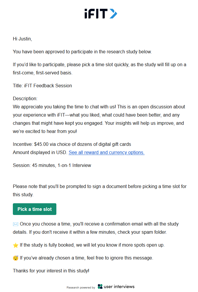 JustinBowler's tweet photo. I think iFit is trying to avoid more people jumping on the class action lawsuit against them.  You have to sign an NDA to participate in their paid "survey". @iFit https://t.co/LnJtkh8oDD