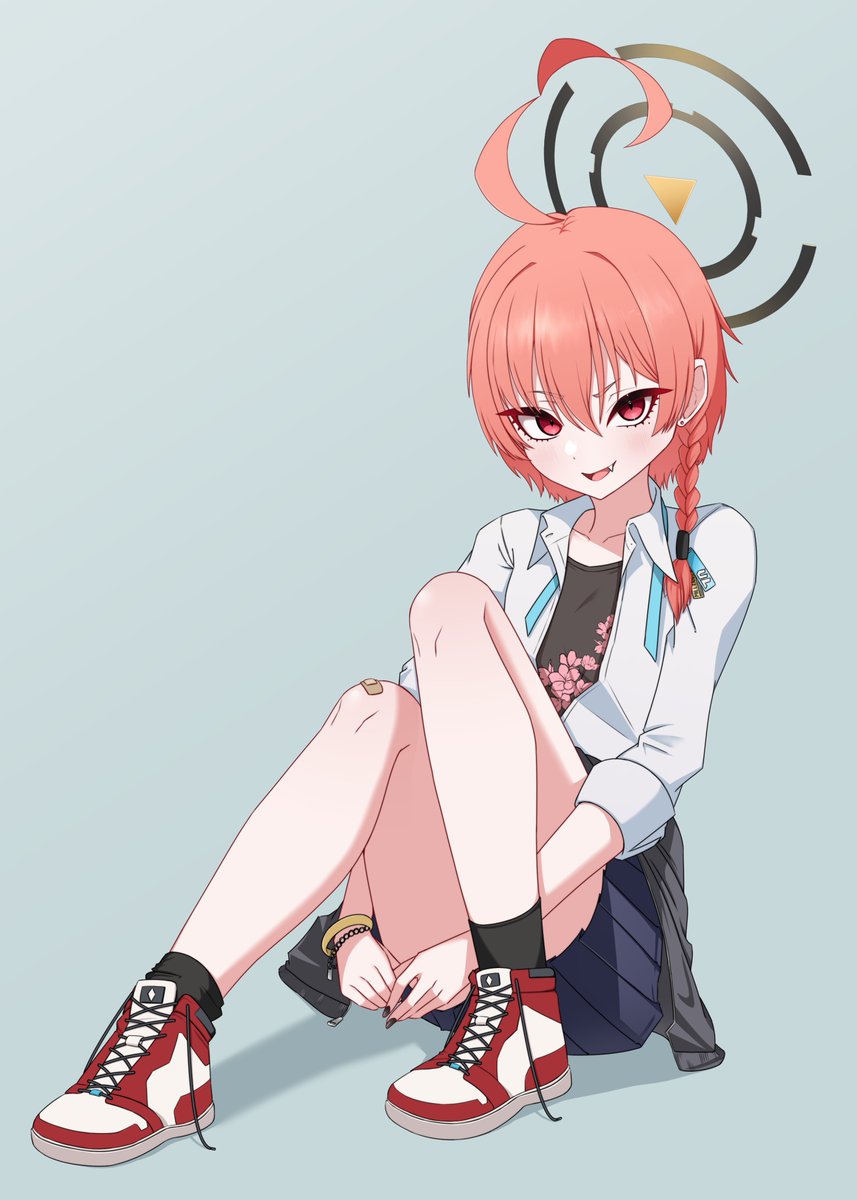 ブルアカ「Neru-chan is cute! :D#ブルアカ #BlueArchive 」|AHO😈🦒のイラスト