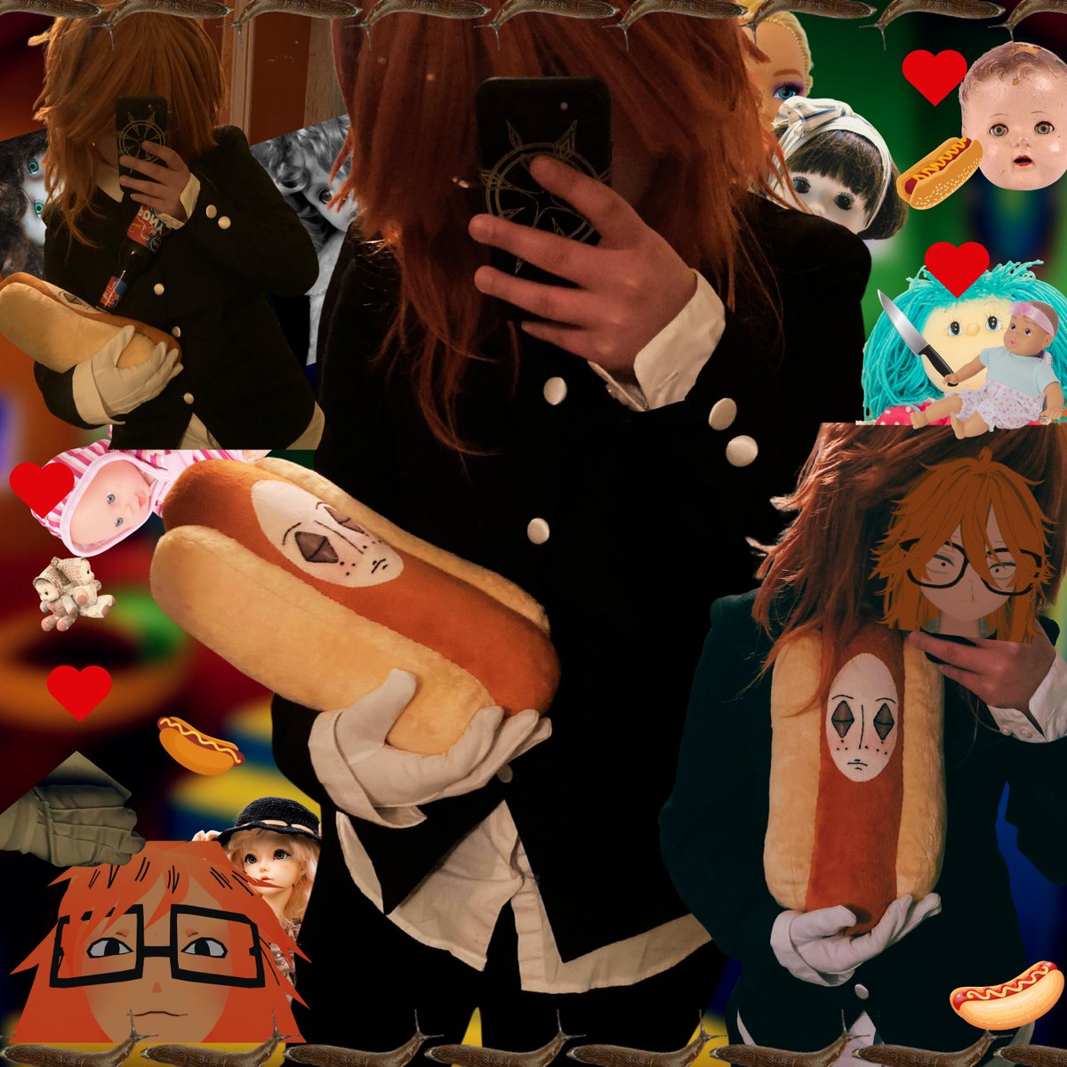 GhostyOculto's tweet photo. I finally got my Hotdog Sebastian so I had to throw a party for myself!
#ranfren #ranfrentwt #ranfrencosplay #cosplaytwt https://t.co/DGXpmA8elh