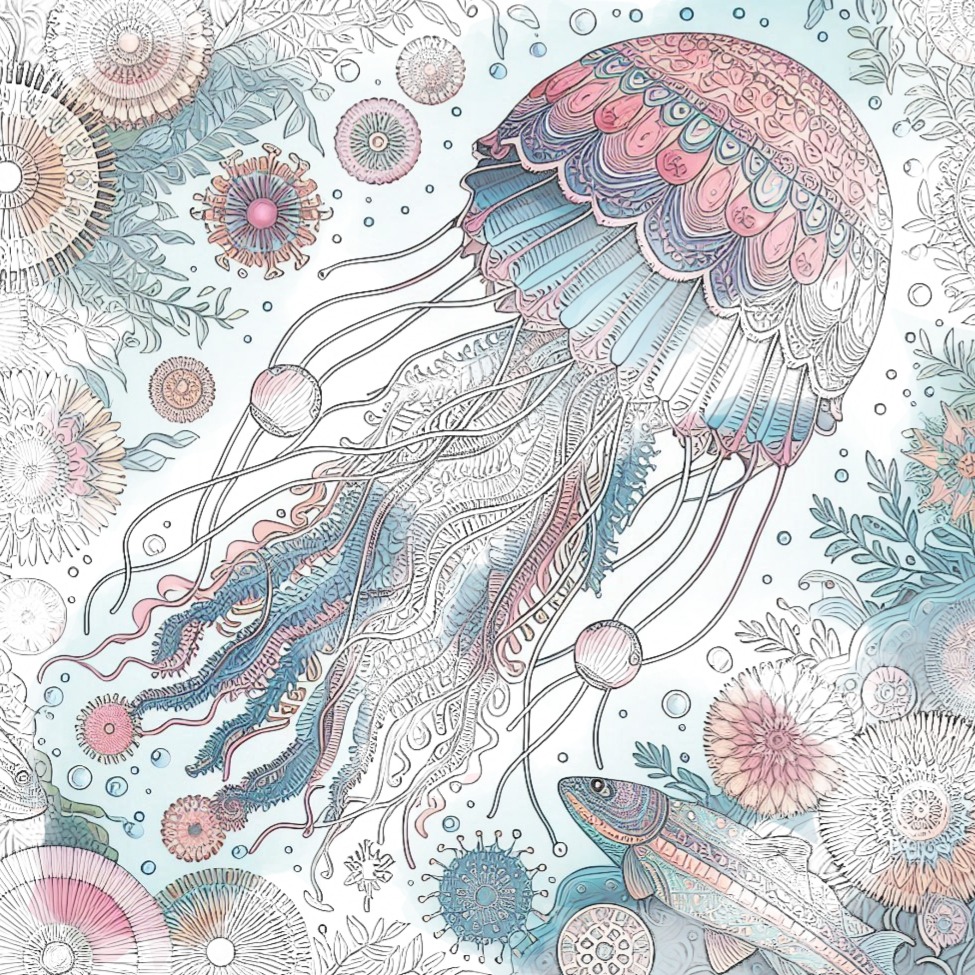 14_momo_bell's tweet image. 🪼🐟🪸
#Kindle #Paperback #ColoringBookPage