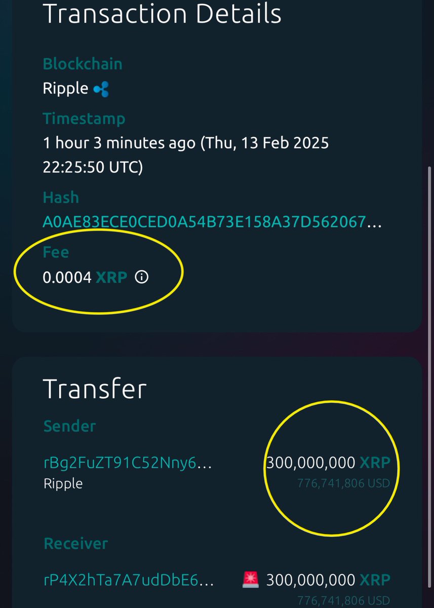 🚨Today, @Ripple has sent 300M #XRP worth $778,731,954 in 1 second, all for  a fee of just $0.001. This is the future of finance and this is the reserve  asset that the