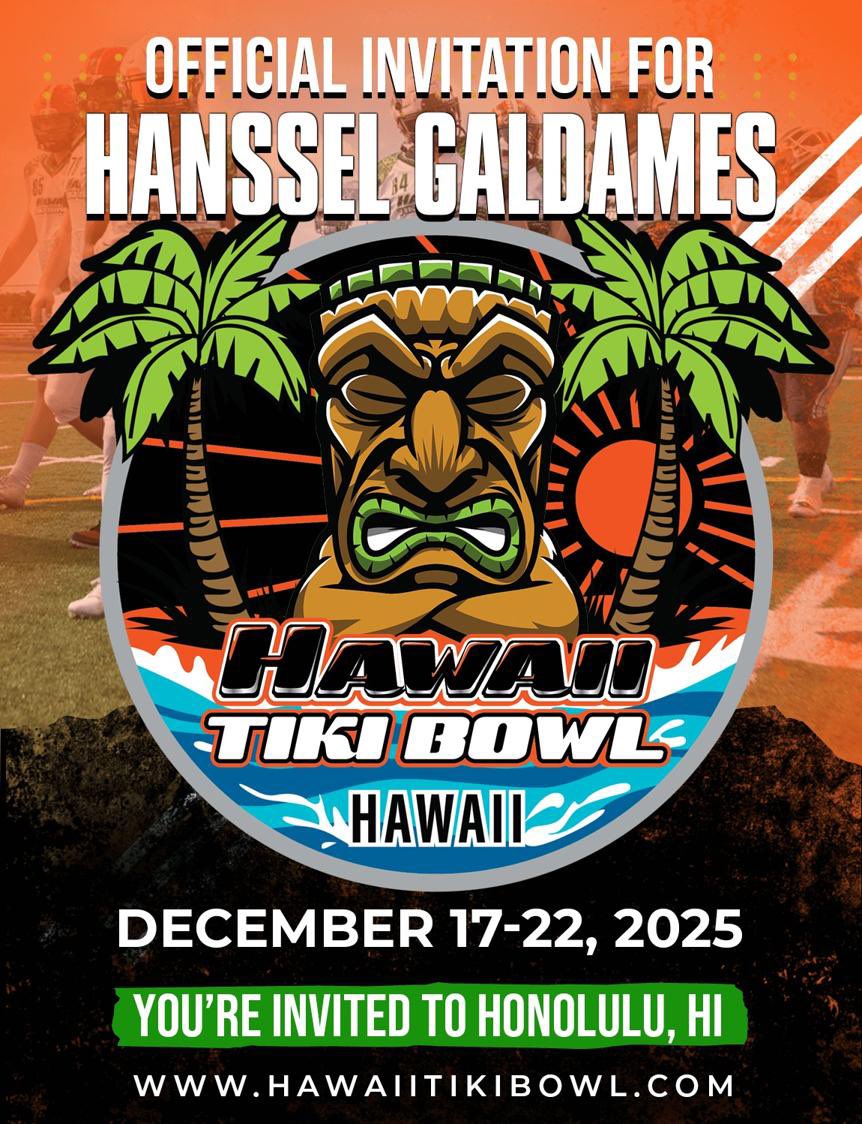 Hanssel (@hanssel_yk) on Twitter photo I am extremely blessed and excited to announce I have been invited to compete in the tiki bowl <a href="/HawaiiTikiBowl/">Hawaii Tiki Bowl</a> #RecruitSG I am extremely blessed and excited to announce I have been invited to compete in the tiki bowl <a href="/HawaiiTikiBowl/">Hawaii Tiki Bowl</a> #RecruitSG