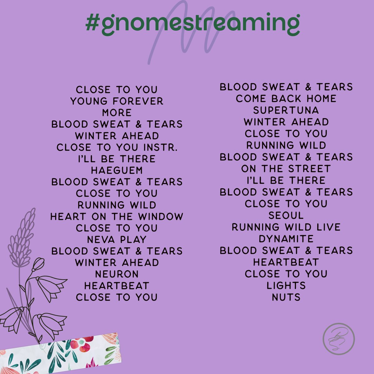 BangtanStrmrs's tweet photo. Whether you are starting your day or going to bed, take a moment to get your daily YT streaming in.
Use the provided short PL to stream the listed MVs below⬇️⬇️
Searching manually would be even better if you have time to spare.
Link below⤵️
#ComeBackToYouTube
#ARMYonYouTube https://t.co/wTOyEaZ8dB