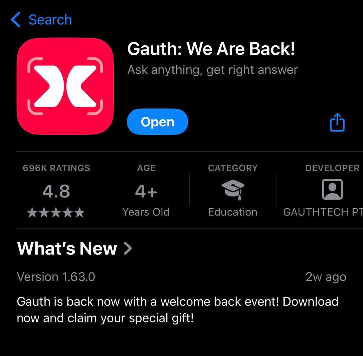 stqrglowss's tweet image. GAUTH IS BACK I CAN DO MY ASSIGNMENTS AGAIN