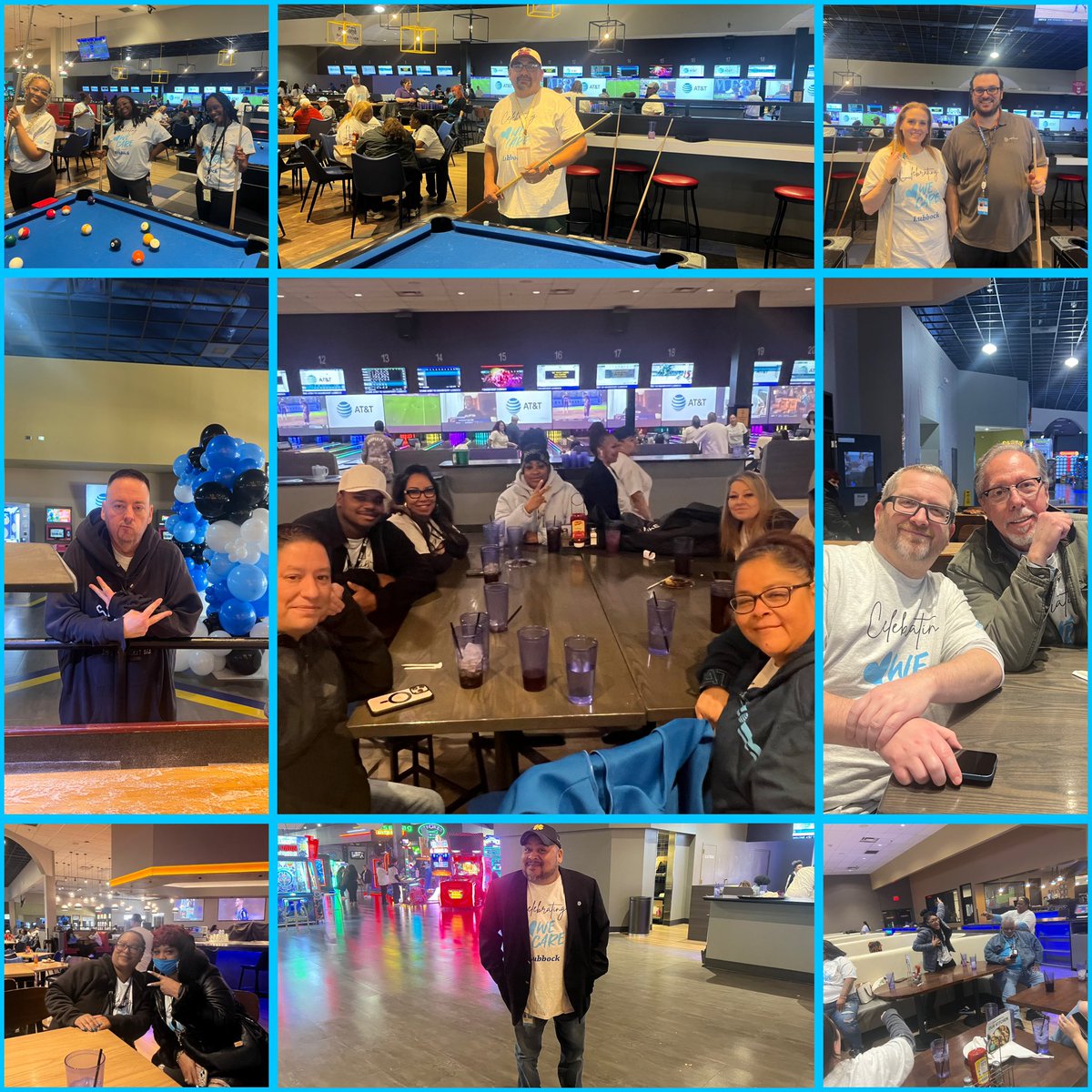 LubbockCLG (@clglubbock) on Twitter photo Work hard play harder! <a href="/ClgLubbock/">LubbockCLG</a> had a blast today at Main Event. Center celebration was amazing! <a href="/cbs4real/">Celeste</a> <a href="/TeamPastrano/">Team Pastrano</a> <a href="/Finnegan_Team/">TeamFinnegan</a>
#Winasone
#Lifeatatt
#FinneganFinest
#Att
#Mbcgoodstuff
#CenterCelebration
#TeamEngagement
#PastranoPride
#PastranoProud Work hard play harder! <a href="/ClgLubbock/">LubbockCLG</a> had a blast today at Main Event. Center celebration was amazing! <a href="/cbs4real/">Celeste</a> <a href="/TeamPastrano/">Team Pastrano</a> <a href="/Finnegan_Team/">TeamFinnegan</a>
#Winasone
#Lifeatatt
#FinneganFinest
#Att
#Mbcgoodstuff
#CenterCelebration
#TeamEngagement
#PastranoPride
#PastranoProud