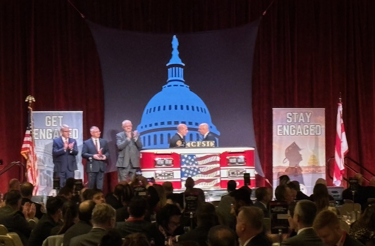 The Roswell (GA) Fire Department receives the 2025 Sarbanes Fire Safety Award at #CFSI2025! 👏 
<a href="/VFIS/">VFIS</a> <a href="/NFFF_News/">NFFF</a> <a href="/FSRI_org/">Fire Safety Research Institute</a>