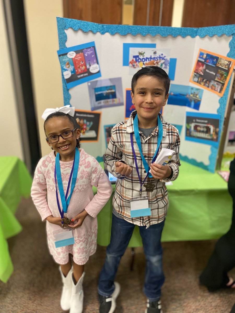 System update: Our Knights presented their original animation at the Tech Palooza!!💻Huge thanks to Ms. Mendez for helping our Knights become expert programmers! #ItuarteKnights #TEAMSISD