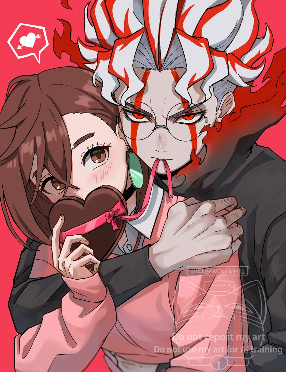 💝
#단다단
#Dandadan 
#ダンダダン
#ValentinesDay