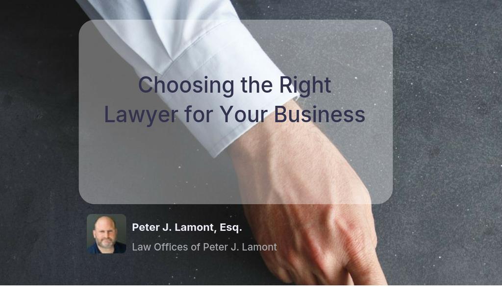 pjllaw's tweet image. For detailed insights and legal assistance on topics discussed in this post, including litigation,  contact the Law Offices of Peter J. Lamont at our Bergen County Office.

Read more 👉 lttr.ai/AbYxl

#choosing #therightlawyer #AvoidUnnecessaryFrustration