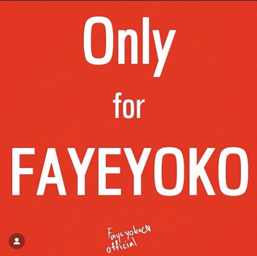 DuasatuLutfi's tweet photo. @NineStarStudios FAYEYOKO OR NOTHING https://t.co/OSeoIIILz6