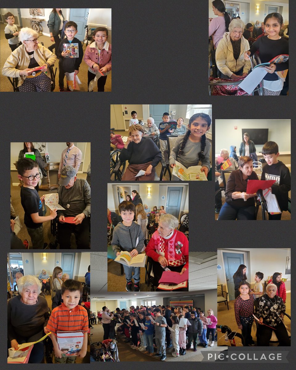 ngarciawd7's tweet photo. Students brought a little cheer to the Radcliff residents by singing songs, handing out handmade Valentine's Day cards, and reading to them. @OB_Foxes #wdsd7 https://t.co/rg3RSIyGRJ