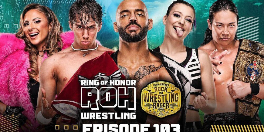 Super_Baby_Dean's tweet image. 👊🐾🐾👊🦅🇺🇸ROH ROCK N WRESTLING ON ROHTV FEB. 13, 2025 RESULTS!🇺🇸🦅👊🐾🐾👊

#ROH   #ROHTV   #RESULTS   #KOMANDER   #NICKWAYNE   #MASONMADDEN   #JAYLETHAL   #SERPENTICO   #RICOCHET   #OUTRUNNERS   #GRIZZLEDYOUNGVETERANS   #TAKESHITA   #BILLINGTON   #BILLIESTARKZ   #HARLEYCAMERON