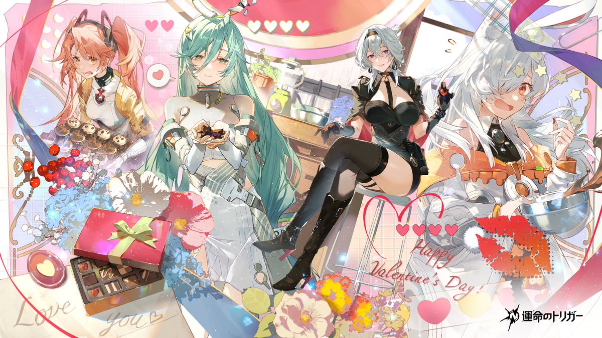 ／
#バレンタインデー  KV公開記念キャンペーン💗
＼

「指先に残る甘さを舐め取り、唇を軽く噛んで
　この一口のドキドキを味わう…」

公式アカウントのフォロー＆リポストで、抽選で10名様に1,000円分のAmazonギフトカードをプレゼント🍫

▼参加方法
① <a href="/FateTrigger_JP/">【公式】運命のトリガー</a> をフォロー
②本投稿をRP