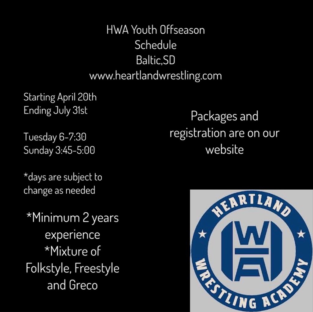 Youth offseason opportunities!