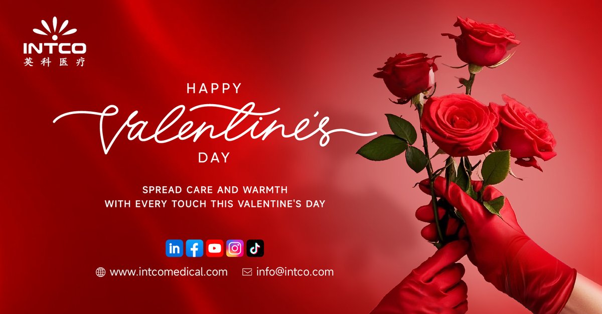 MedicalIntco's tweet photo. Happy Valentine’s Day from INTCO Medical! ❤️ 
https://t.co/lh8EzHdGu4
#intco #valentinesday #factory #happyvalentinesday #loveandcare #intcomedical #SpreadLove #healthcarewithheart https://t.co/tEtAHwUCDH