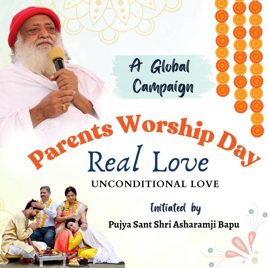 NISHU_22's tweet photo. On this 14th Feb let's honor and celebrate the divine wisdom of Sant Shri Asharamji Bapu 
A true beacon of love and guidance for parents and children alike. #HappyParentsWorshipDay 🙏 https://t.co/exNeqgeUeL