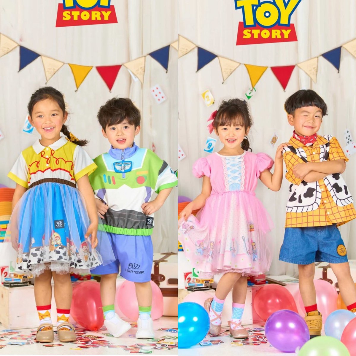 しまむら🦓 『LITTC DISNEY CHARACTERS COSTUME COLLECTION』 デザイン