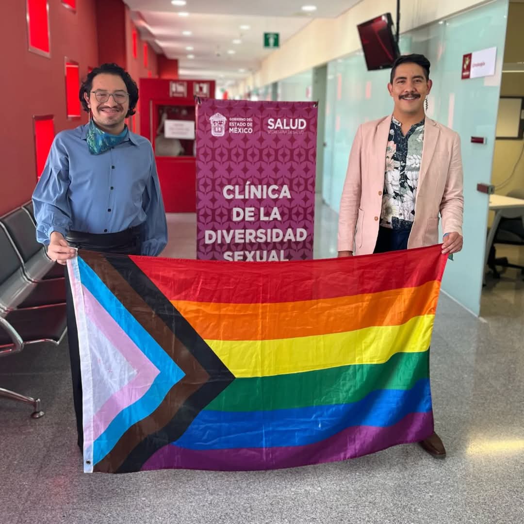 FueraCloset_AC's tweet photo. Hoy acudimos a la inauguración de la Clínica de la Diversidad Sexual en el Hospital Regional de Alta Especialidad de Zumpango; la unidad es la primera en su tipo y deriva de la aprobación de un presupuesto a la población #LGBTTTIQ+, tras el amparo 398/2023 que ganamos. 🏳️‍🌈🏳️‍⚧️🏥 https://t.co/S4wwQKavYZ