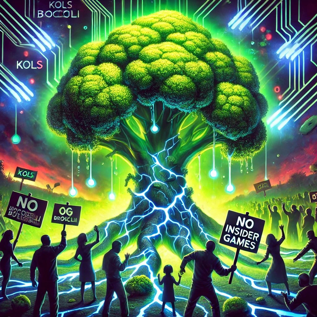 At its core, $BROCCOLI is about organic growth.

🥦🐶 No insider allocations.
🥦🐶 No secret deals.
🥦🐶 No prearranged dumps.
Just a strong, committed community that refused to be manipulated.