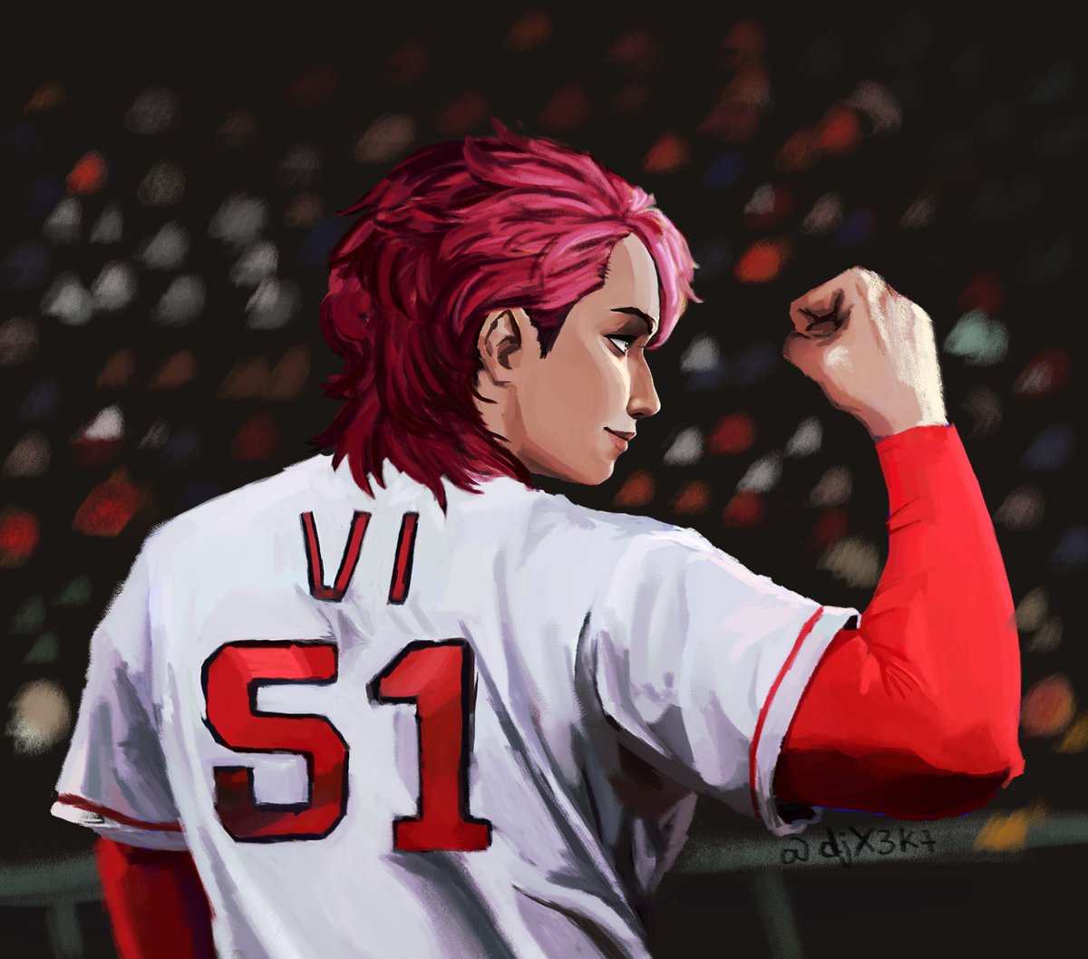 baseball arcane au heh #vi #arcane