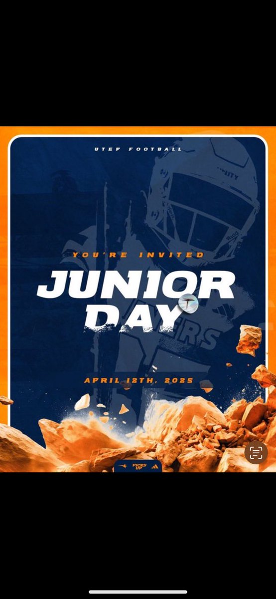 Thank you <a href="/CoachFoster23/">Aaron Foster 👎🏾👎🏾</a> for the  UTEP junior day invite.

<a href="/UTEPFB/">UTEP Football</a> <a href="/CoachStanchek/">Ryan Stanchek</a> <a href="/CoachSWUTEP/">Scotty Walden</a> <a href="/UTEPRecruiting/">UTEP Football Recruiting</a> 
<a href="/ChapfootballAZ/">Chaparral Football</a> <a href="/JUSTCHILLY/">Just Chilly</a> <a href="/CoachNise/">Doug Nisenson</a> <a href="/Baxter64Colin/">Colin Baxter</a> <a href="/azc_obert/">Richard Obert</a> 
<a href="/247Sports/">247Sports</a> <a href="/TheUCReport/">Billy Tucker</a> <a href="/On3sports/">On3</a> <a href="/athletics_r/">Miguel Rivas R&R Athletics Football</a> <a href="/Coach_QuestHuff/">Marqueston “Quest” Huff</a>