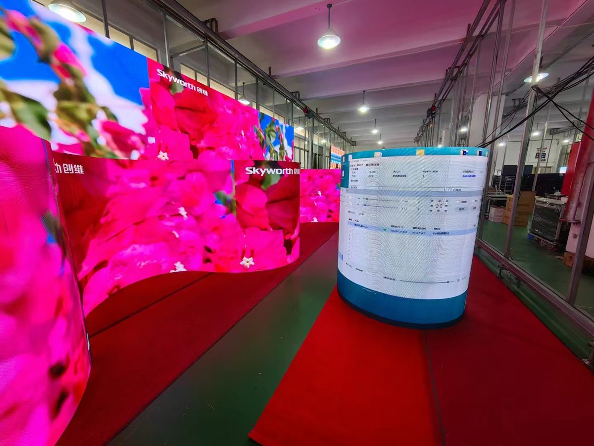 Rachel_yu433's tweet image. Indoor LED Panels with Soft Module Cabinet, Easy to Install All Types of Flexible LED Video Walls. #indoorled #ledvideowall #ledindoor #flexibleled