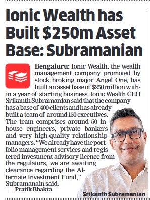 There is no better time to build a business in India, glad to be a part of this team at Ionic.

m.economictimes.com/tech/startups/…