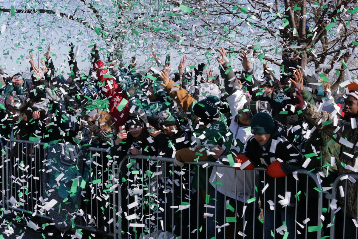 Roses are red, Violets are blue; 
Let's celebrate on Broad Street today, 
Can't wait to see you 💚