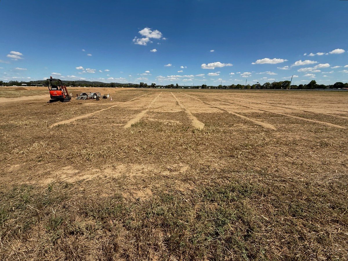MTC Wagga (@mtcwagga) on Twitter photo The slit drainage upgrade to the MTC Riverside Track is complete!
The Turf Drain team have also prepared the soon to be built Arena inside the racecourse.
Thank you to Turf Drain and for being so easy to work with as well as <a href="/racing_nsw/">Racing NSW</a> for the funding for this project. The slit drainage upgrade to the MTC Riverside Track is complete!
The Turf Drain team have also prepared the soon to be built Arena inside the racecourse.
Thank you to Turf Drain and for being so easy to work with as well as <a href="/racing_nsw/">Racing NSW</a> for the funding for this project.