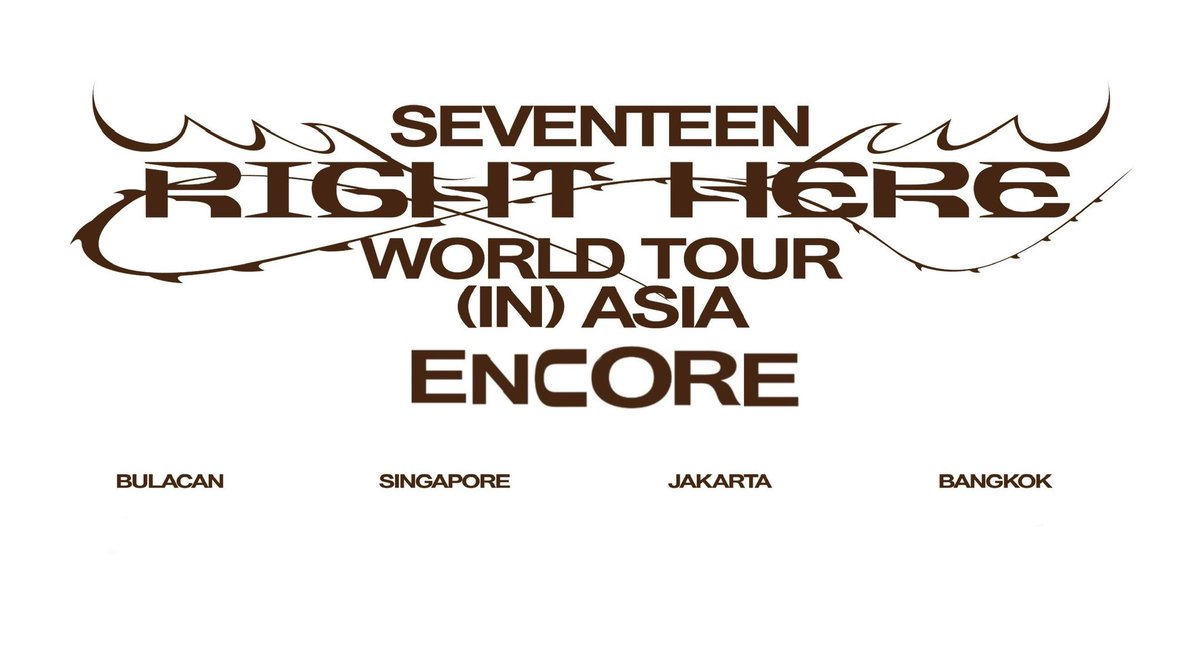 SEVENTEEN ENCORE SOON ASIA 🌎

There is a high chance-around 80%-that
SEVENTEEN will have an encore in May for their 10th anniversary, as negotiations are currently underway.

✅ KOREA 
✅ JAPAN 
✅ SINGAPORE 
❌PHILIPPINES 
❌INDONESIA 

Join Here For More Info :