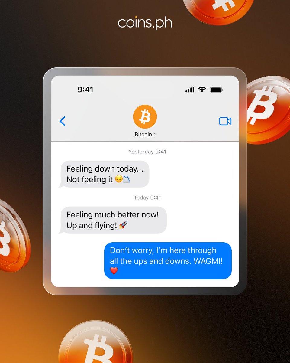 Hodling through the ups and downs. ❤️