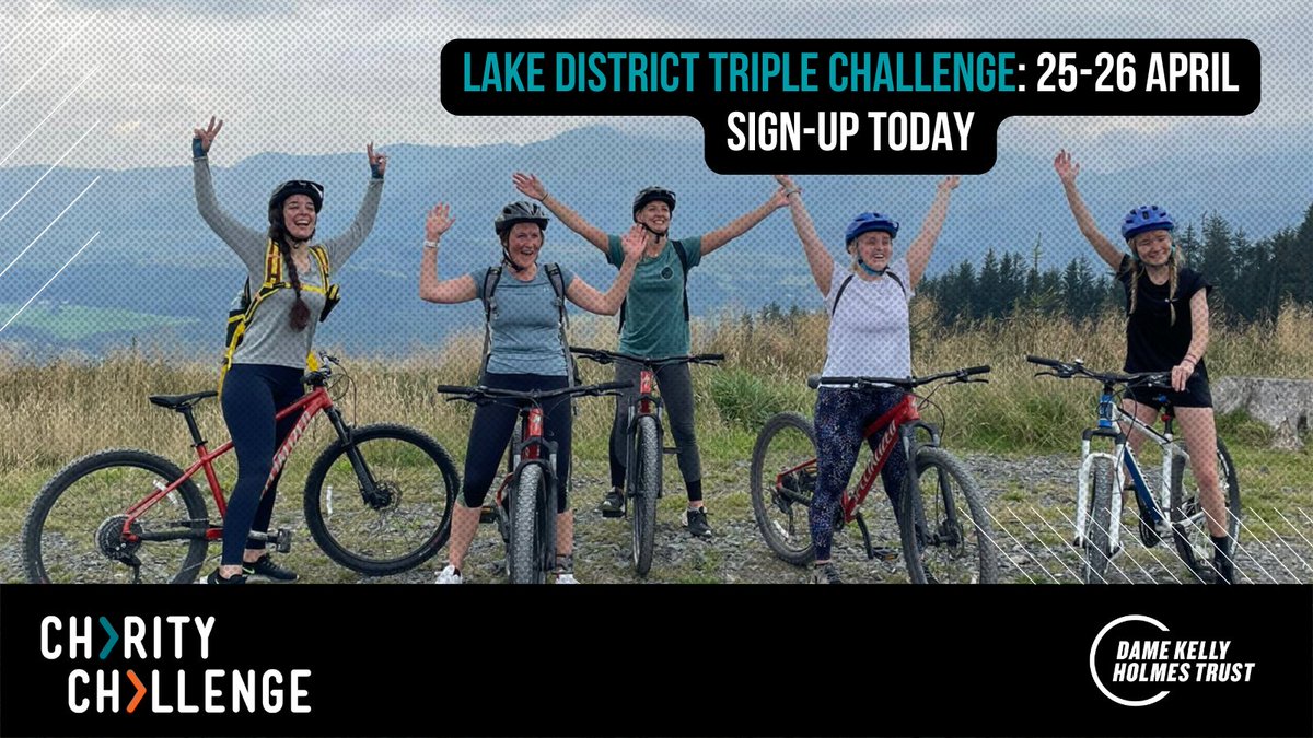 Want to learn more about our Lake District Triple Challenge? 👉 youtu.be/C44VyElHgWY

On April 26th individuals and teams can join us to take part. You will hike, cycle and kayak in the stunning Lake District.

Sign up today and get training 💪 - charitychallenge.com/expedition/413…
