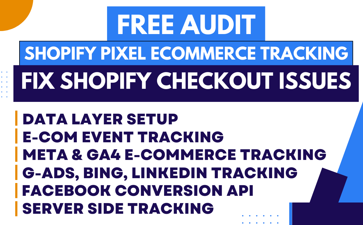 pro_analytics7's tweet image. Need #eCommerceSolutions  Tracking Setup for your #Shopify store?
Order here: legiit.com/pro_analytics/…
#SEO #GA4 #GTM #googleads