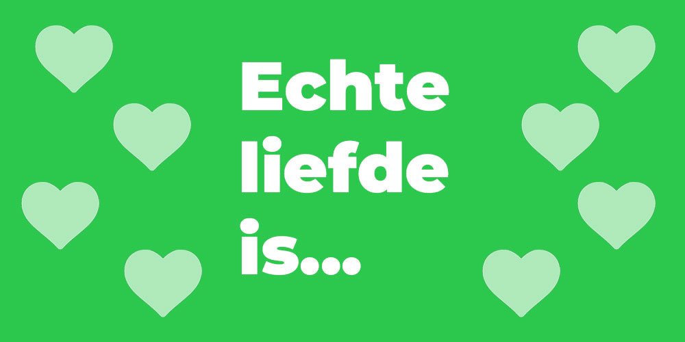 Echte liefde? Dat is zorgen voor de mensen van wie je houdt. Omkijken naar elkaar. Zorgen dat iedereen zich thuisvoelt in jouw buurt, dorp of stad. Daarom zijn we op Valentijnsdag een beetje extra lief voor elkaar.
