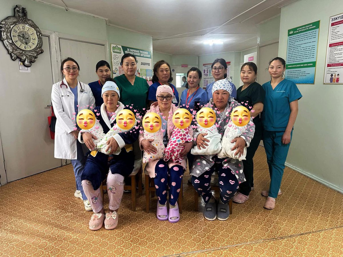 🥰СЭЛЭНГЭ Аймагт гурван ээж ИХЭРЛЭЖ эсэн мэнд амаржжээ. 🔮🔮🔮💕💕💕🔮🔮🔮🍓🍓🍓💝💝💝Ийнхүү 1 охин, 5 хүү эх орондоо эсэн мэнд мэндэллээ 💝

💝Ээжүүд, бяцхан үрсдээ эрүүл энхийг хүсэн ерөөе. 
Монголын үрс маш олон болтугай❤️