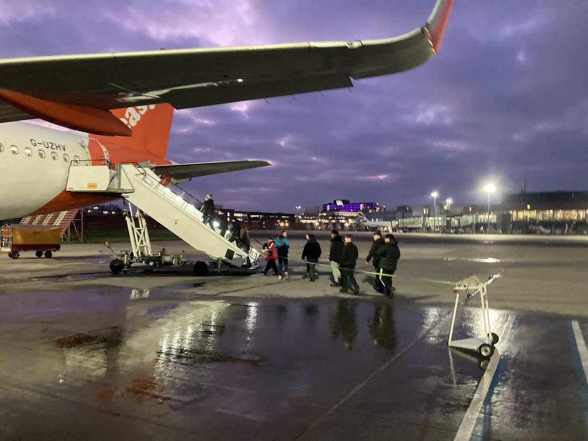 Exercise Venturer Matravers Schwarzsee Snowshoe is off!! We are through the airport and on our way!! #winterskills