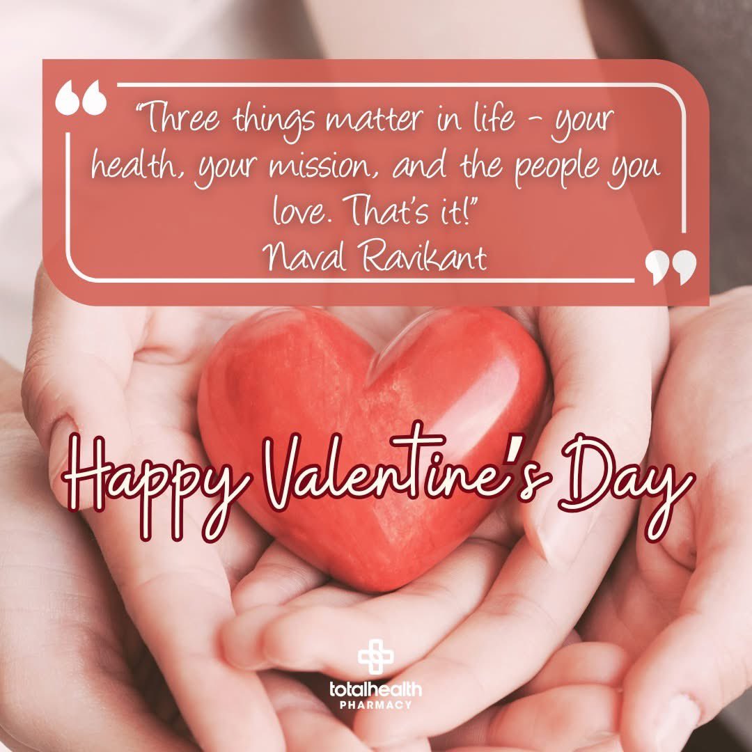 Happy Valentine's Day!

Whoever you love, we hope you celebrate them today. But don't forget to save a bit of love for yourself and your health ❤ #ValentinesDay #health