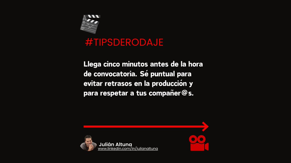 JulianAltuna's tweet photo. La orden de transportes es un documento detallado que especifica cómo se llevará a cabo el traslado del equipo técnico, artístico y los materiales necesarios durante el rodaje para garantizar que todos y todo lleguen a tiempo y en las condiciones óptimas. 
#BuenaProducción https://t.co/95UOeNF6jf