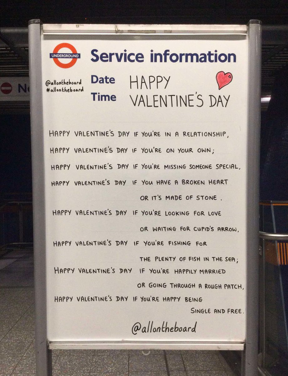 All On The Board (@allontheboard) on Twitter photo Happy Valentine’s Day to you whatever your relationship status is. Don’t forget to love yourself as well. 
#ValentinesDay #HappyValentinesDay Happy Valentine’s Day to you whatever your relationship status is. Don’t forget to love yourself as well. 
#ValentinesDay #HappyValentinesDay