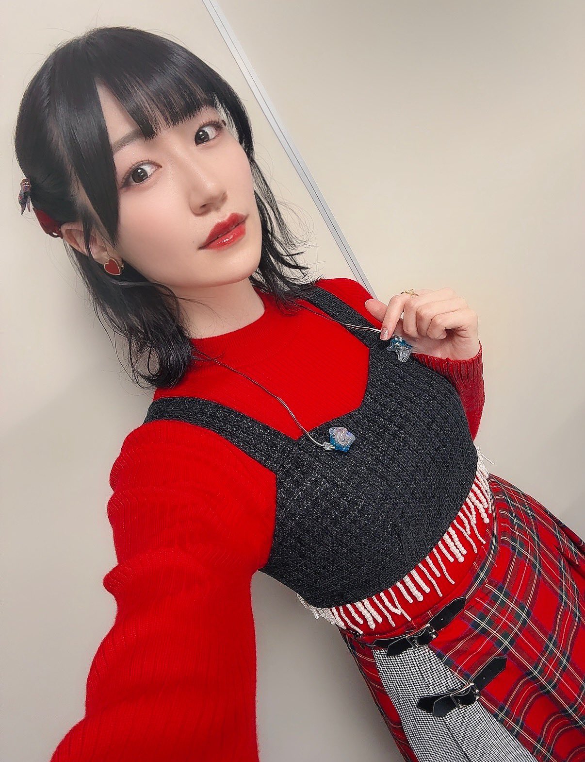 舞台バレンタイン・ブルー パンフレット 前島亜美直筆サイン あみた