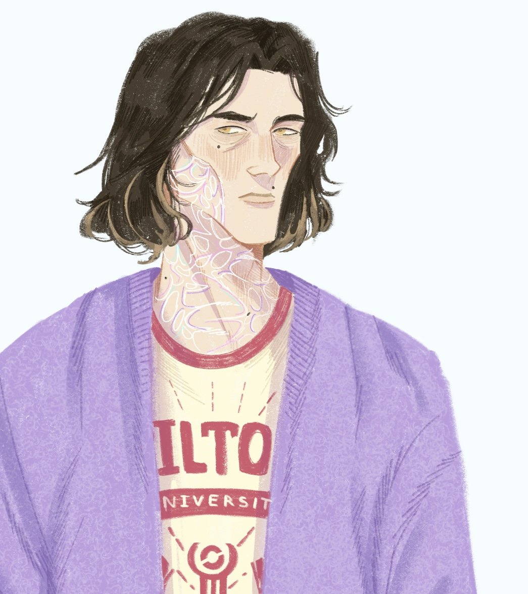 Valentine_q0's tweet image. modern Viktor
Is this really his t-shirt?
#arcane #viktor #sketch