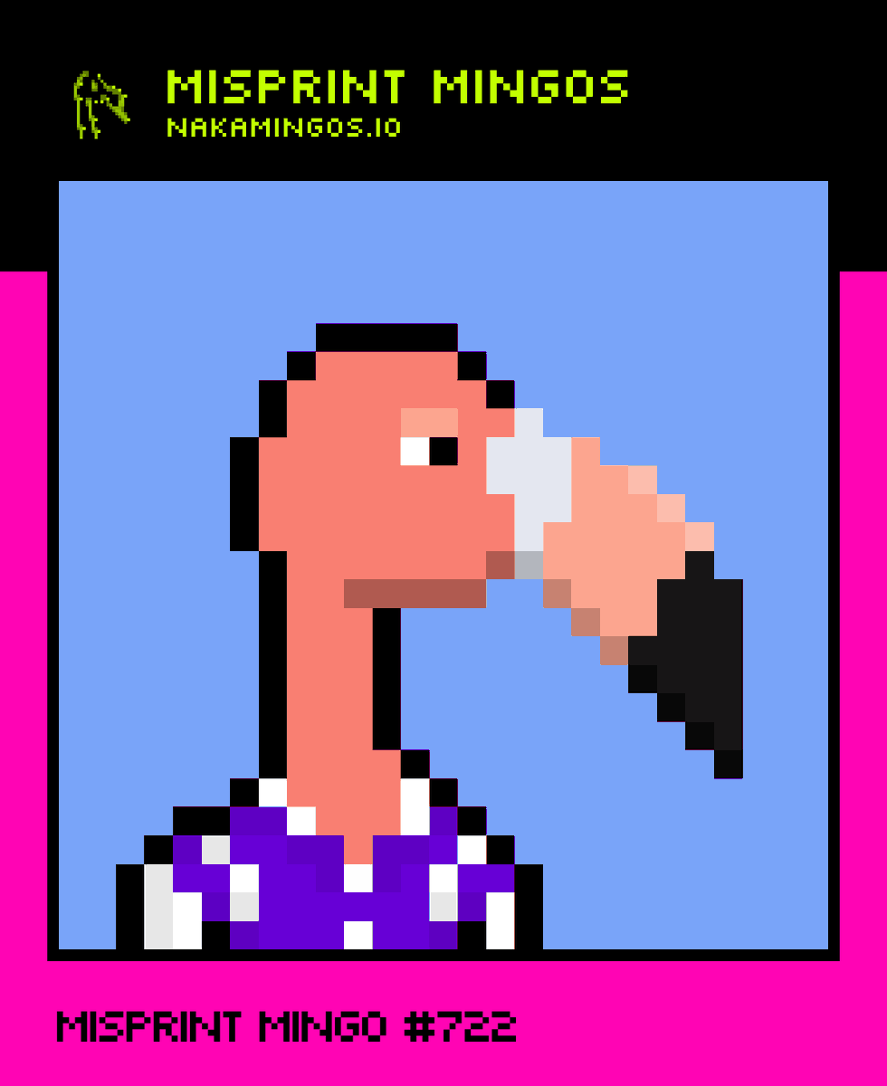 Misprint Mingo #722 was sold

From: hiper.eth
To: 0xa107...4510

For: 0.0099 ETH ($26.75)

etherscan.io/tx/0xca701f2d1…