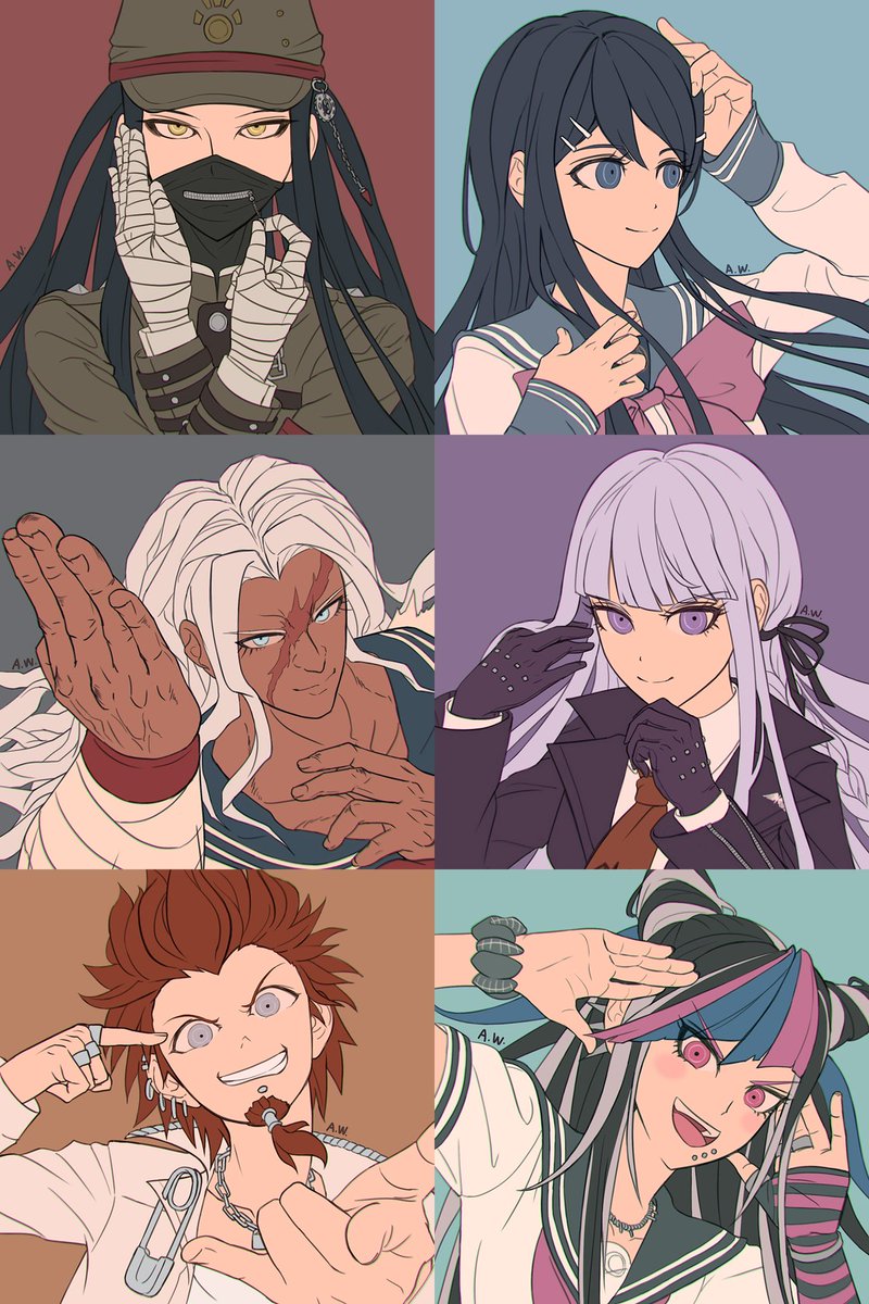 arthasw's tweet photo. Danganronpa Avatars Vol.04
#danganronpa https://t.co/fTLqj3RMQb