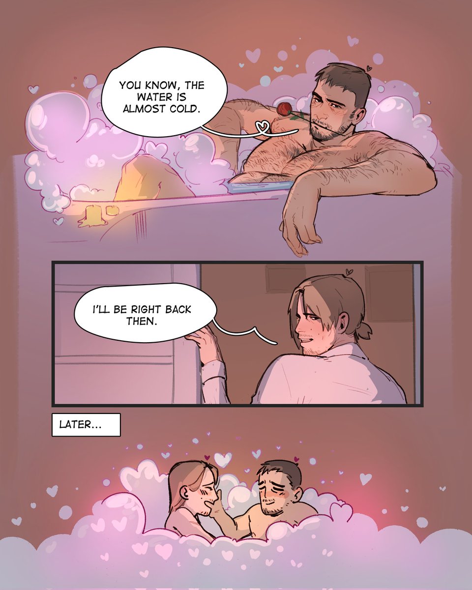 gerxinski's tweet image. Happy Valentine's Day 💘
#ChrisRedfield #LeonKennedy #chreon