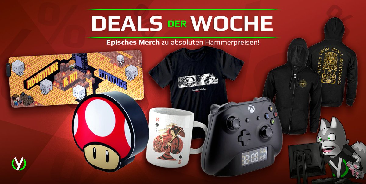 🚨 Deals der Woche bei Yvolve! 📷 yvolve.shop/collections/we…

… Jede Woche neue Angebote auf deine Lieblingsprodukte! 📷

📷  #Angebote #Gaming